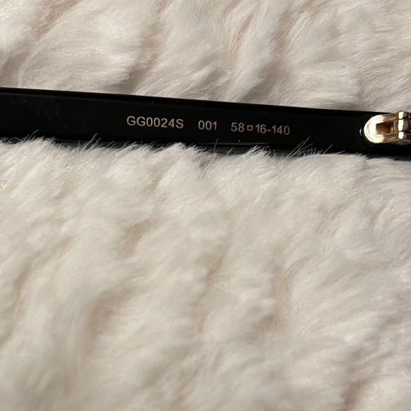Gucci GG0024S 001 Black Sunglasses - Picture 10 of 11